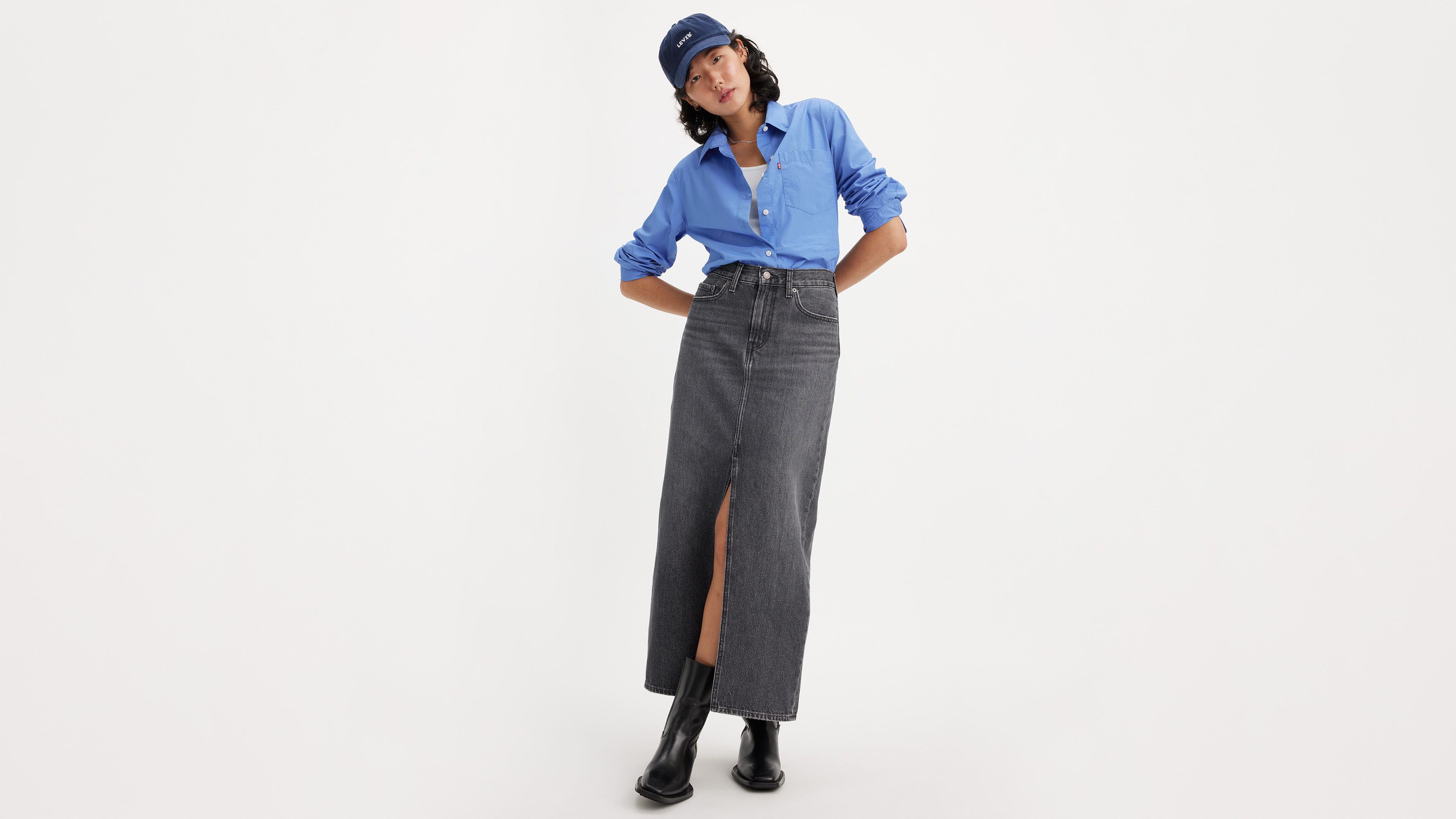 Ankle Column Skirt sold by Levi's product image thumbnail 5