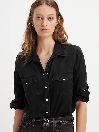 Iconic Western Denim Shirt sold by Levi's