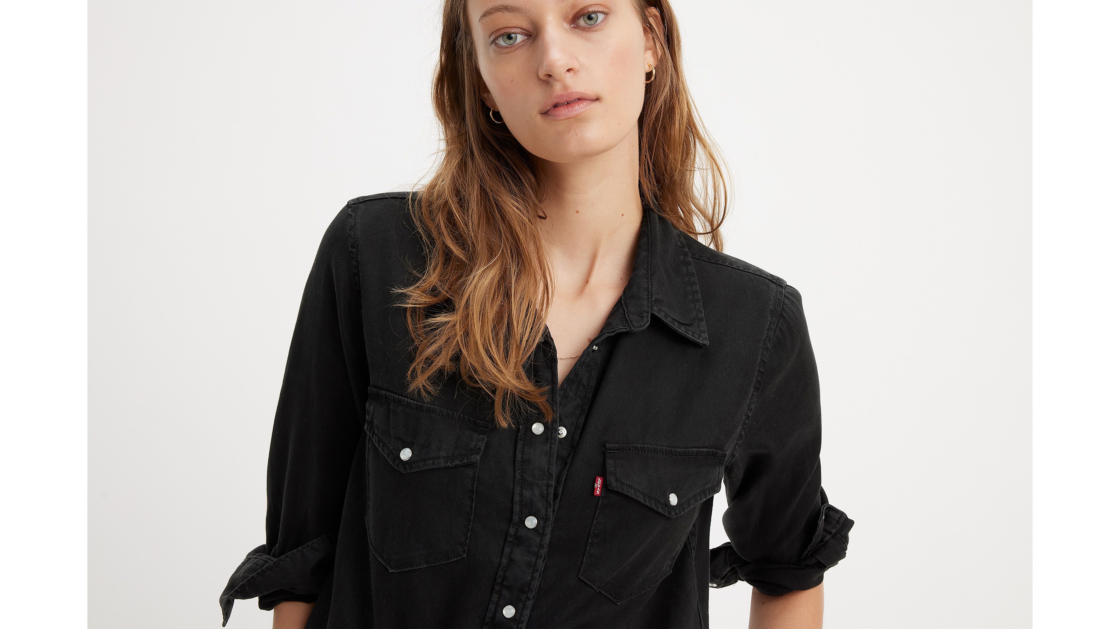 Iconic Western Denim Shirt sold by Levi's product image thumbnail 4