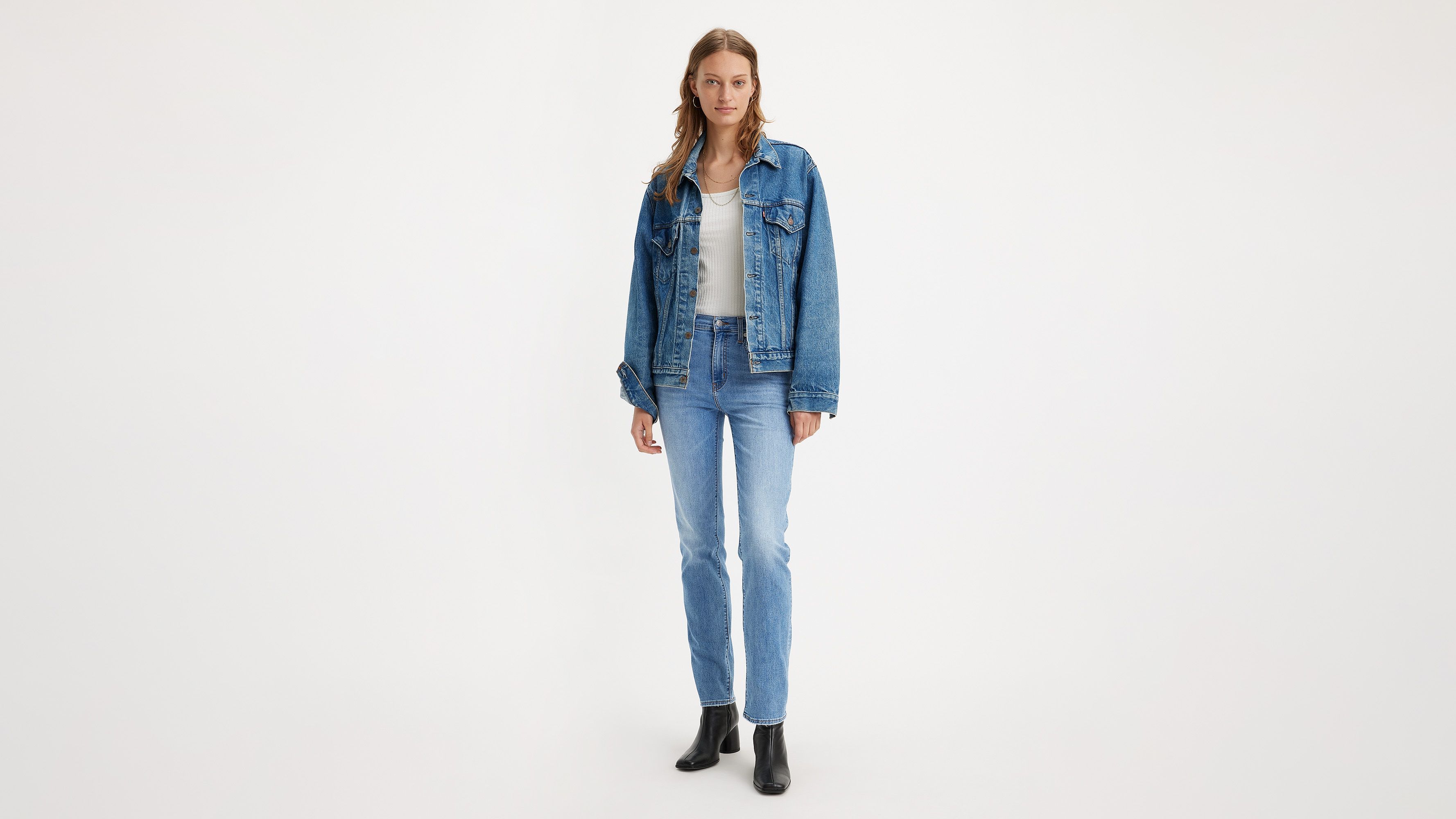 724 High Rise Straight Performance Cool Women's Jeans sold by Levi's product image thumbnail 2