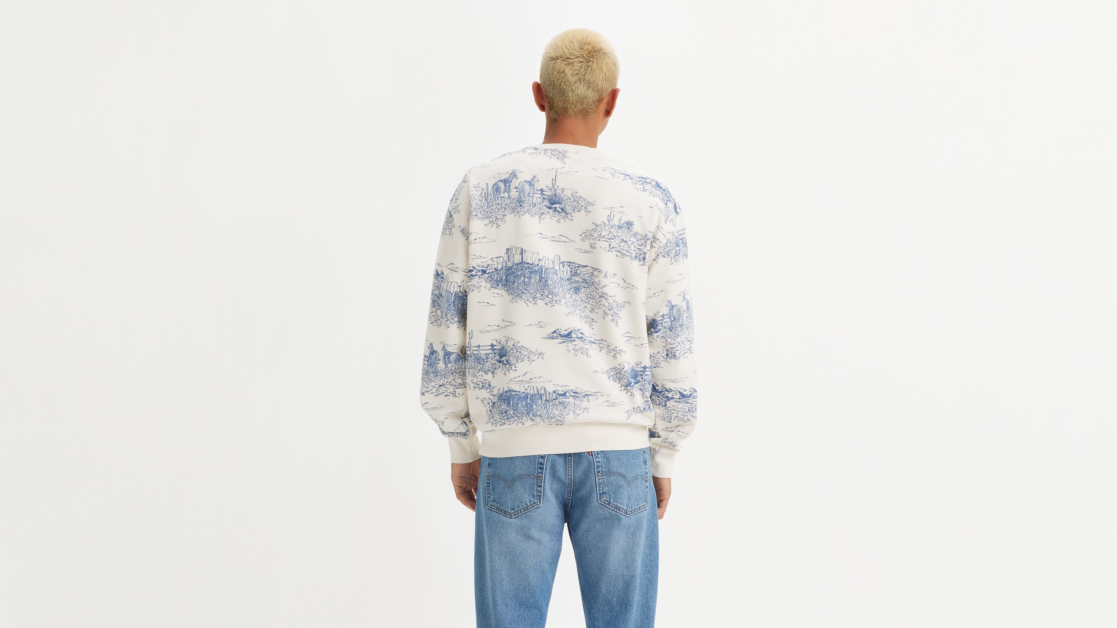 Relaxed Fit Graphic Crewneck Sweatshirt sold by Levi's product image thumbnail 3