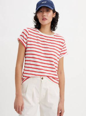 Striped Margot Short Sleeve T-Shirt sold by Levi's