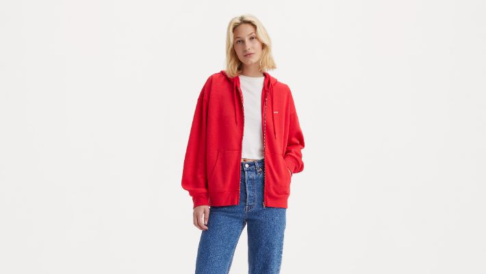 Everyday Zip-Up Hoodie Sweatshirt sold by Levi's