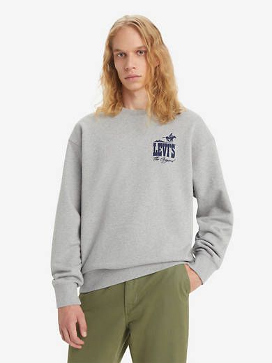 Relaxed Fit Graphic Crewneck Sweatshirt sold by Levi's