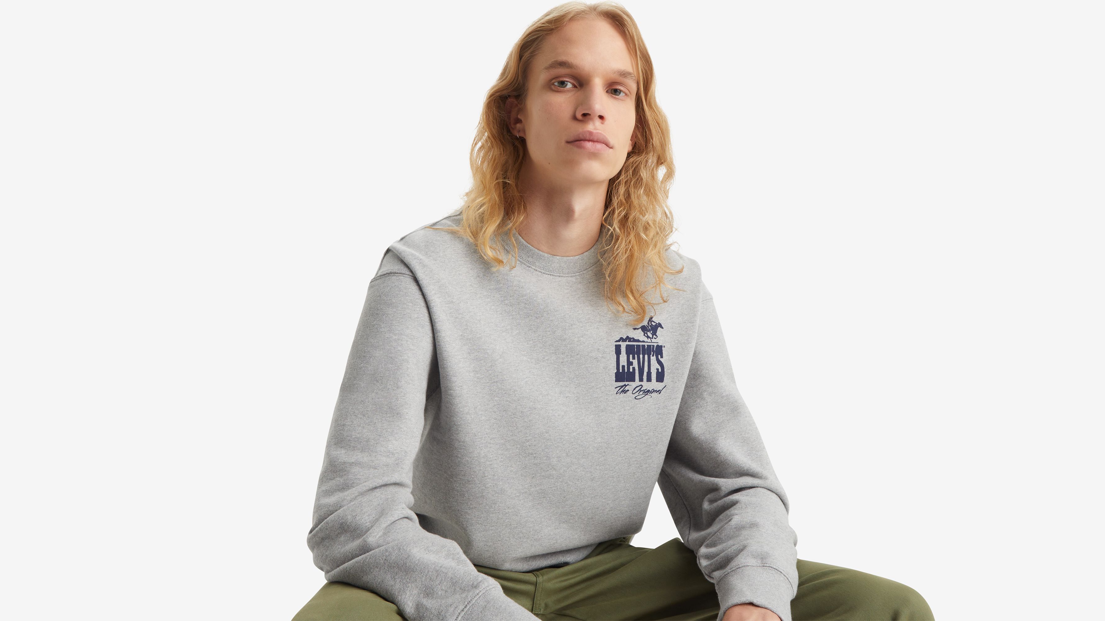 Relaxed Fit Graphic Crewneck Sweatshirt sold by Levi's product image thumbnail 4