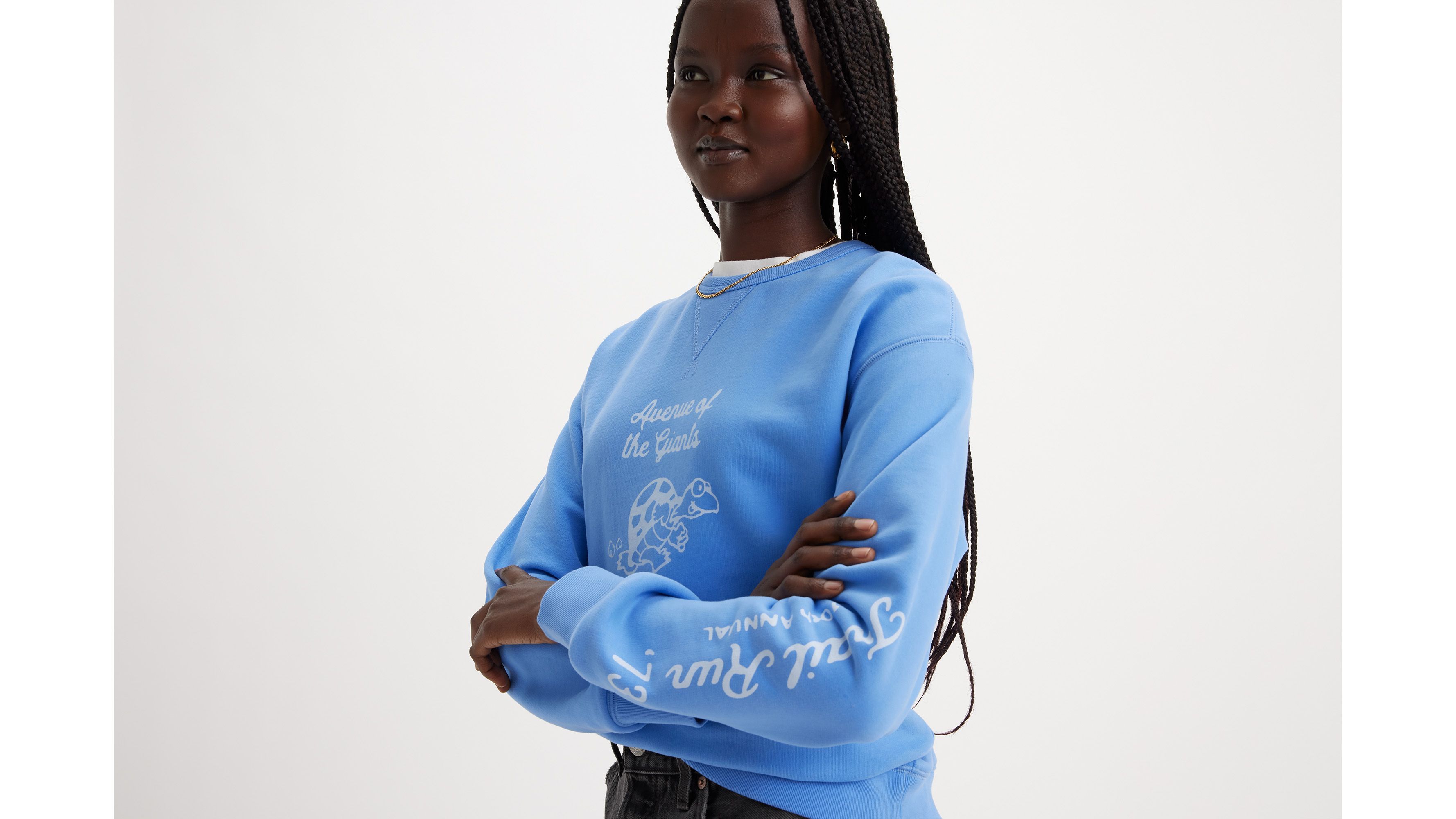 Graphic Signature Crewneck Sweatshirt sold by Levi's product image thumbnail 4