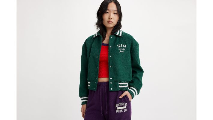 Gold Tab™ Shrunken Varsity Jacket sold by Levi's