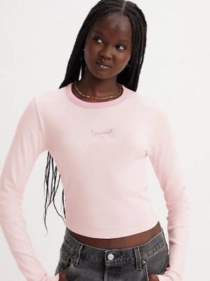 Graphic Long Sleeve Ringer T-Shirt sold by Levi's