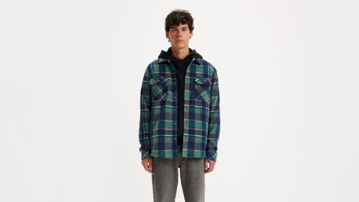 Microfleece Bonded Sherpa Shirt sold by Levi's