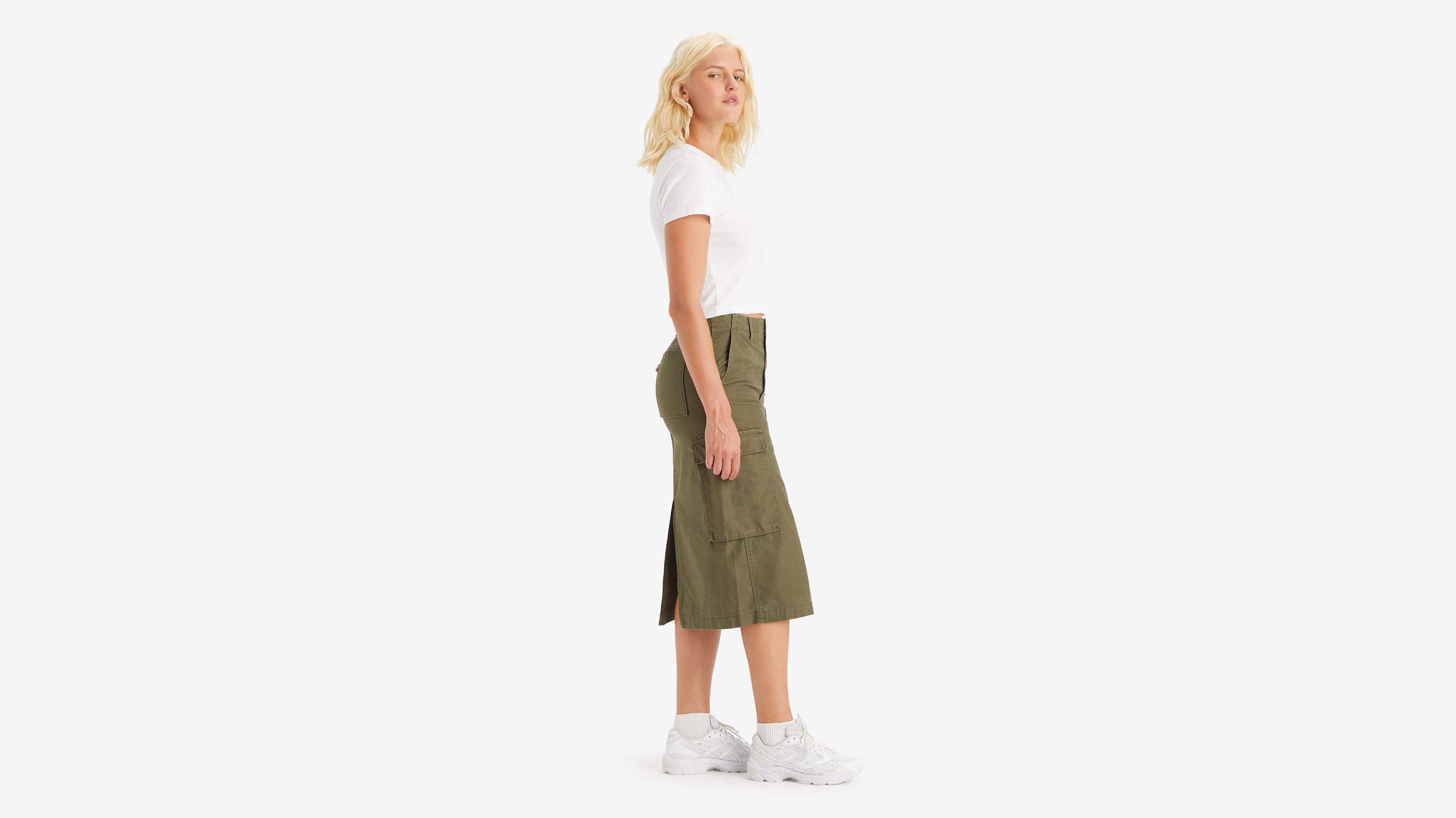 Cargo Midi Skirt sold by Levi's product image thumbnail 3