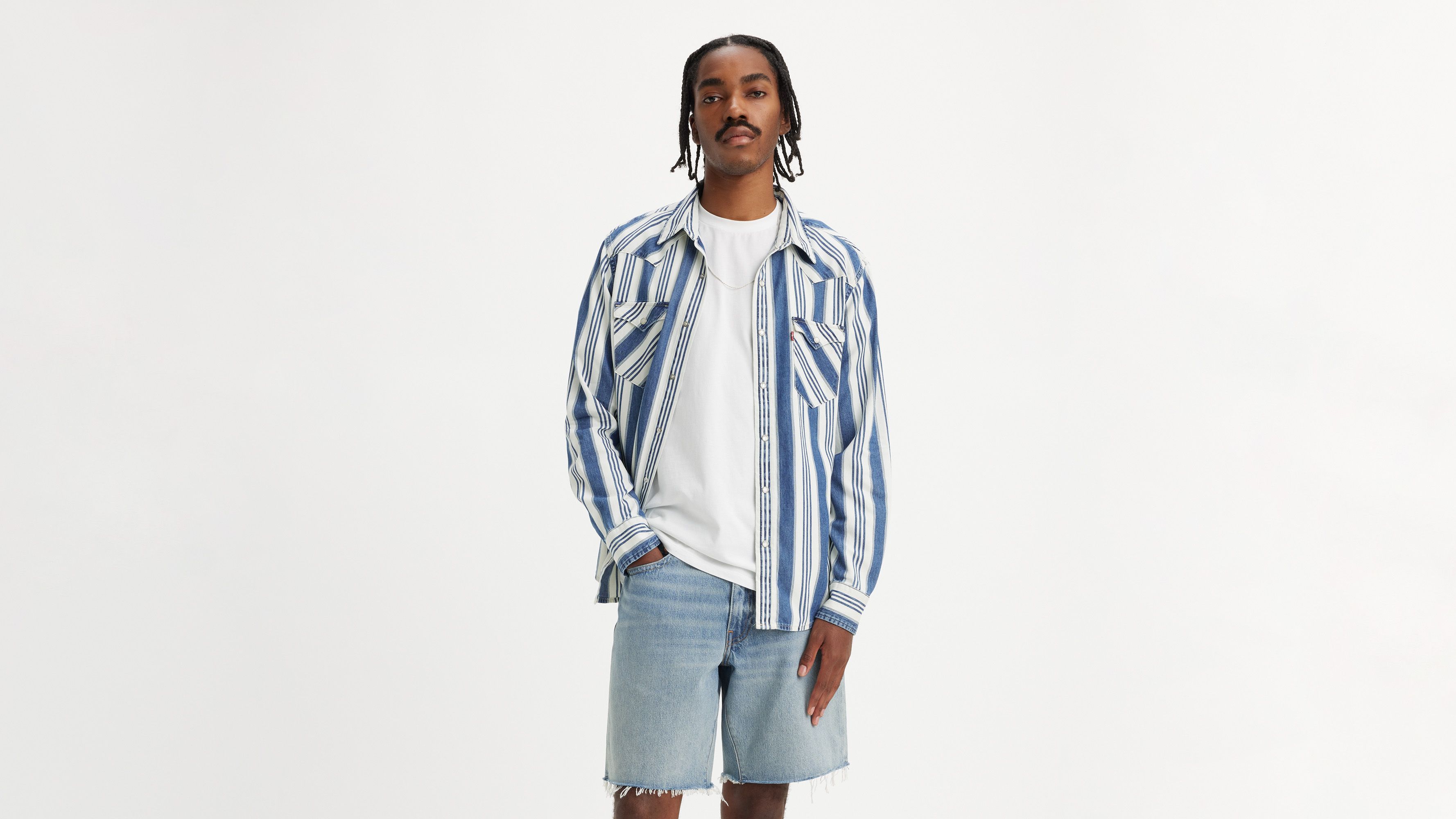 Classic Standard Fit Western Shirt sold by Levi's