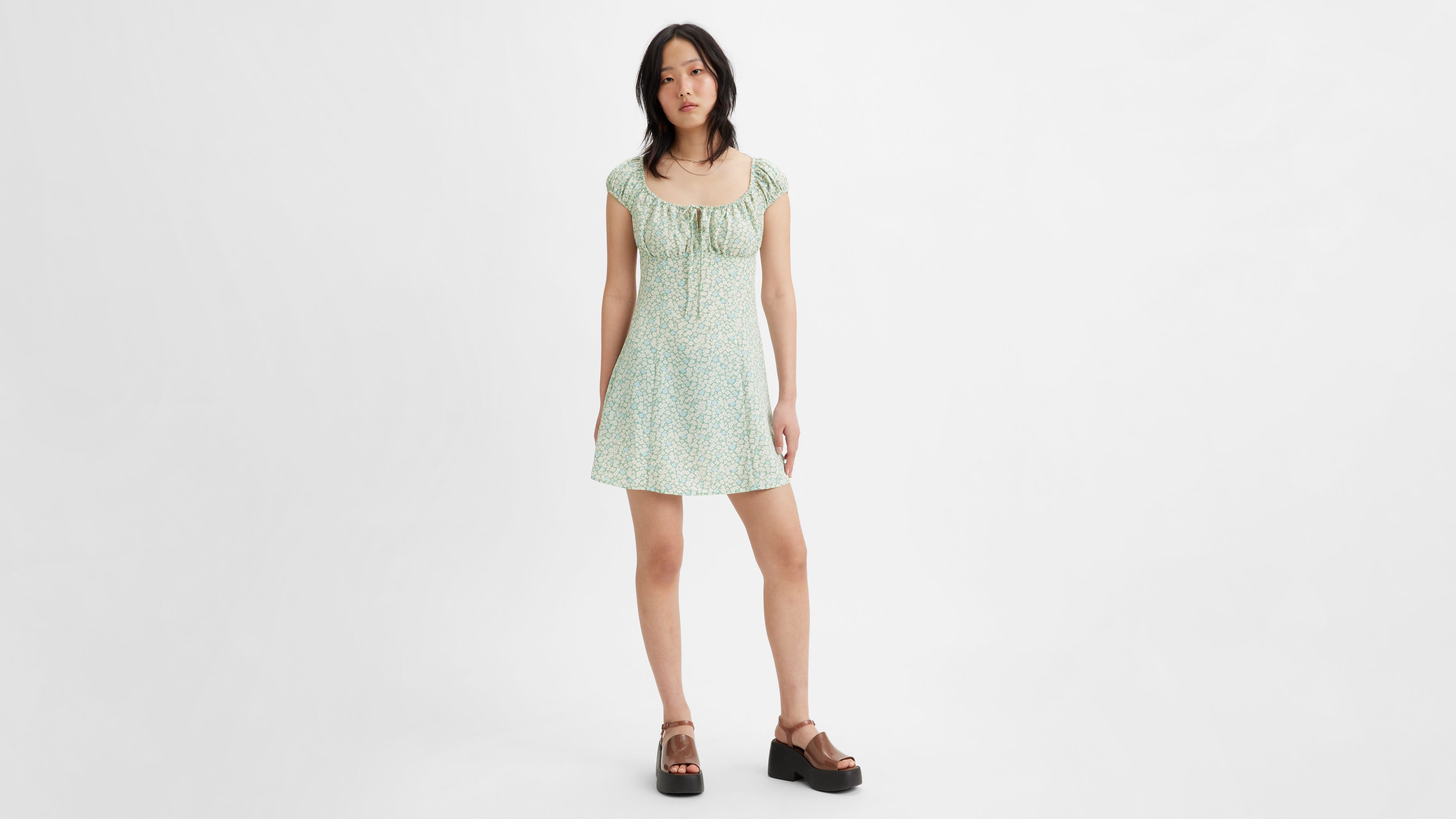 Clementine Cap Sleeve Dress sold by Levi's