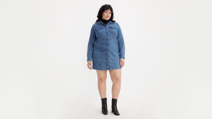 Flynn Western Dress (Plus Size) sold by Levi's
