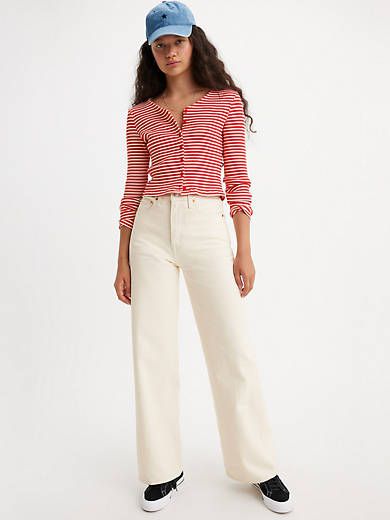 Ribcage Wide Leg Women's Jeans sold by Levi's