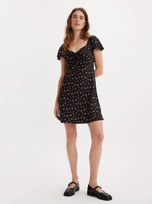 Skylar Flutter Sleeve Dress made by Levi's
