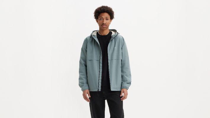 Hooded Rain Windbreaker Jacket sold by Levi's
