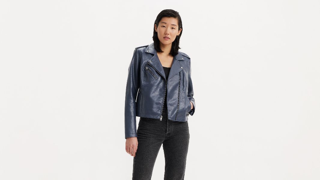 Faux Leather Moto Jacket sold by Levi's
