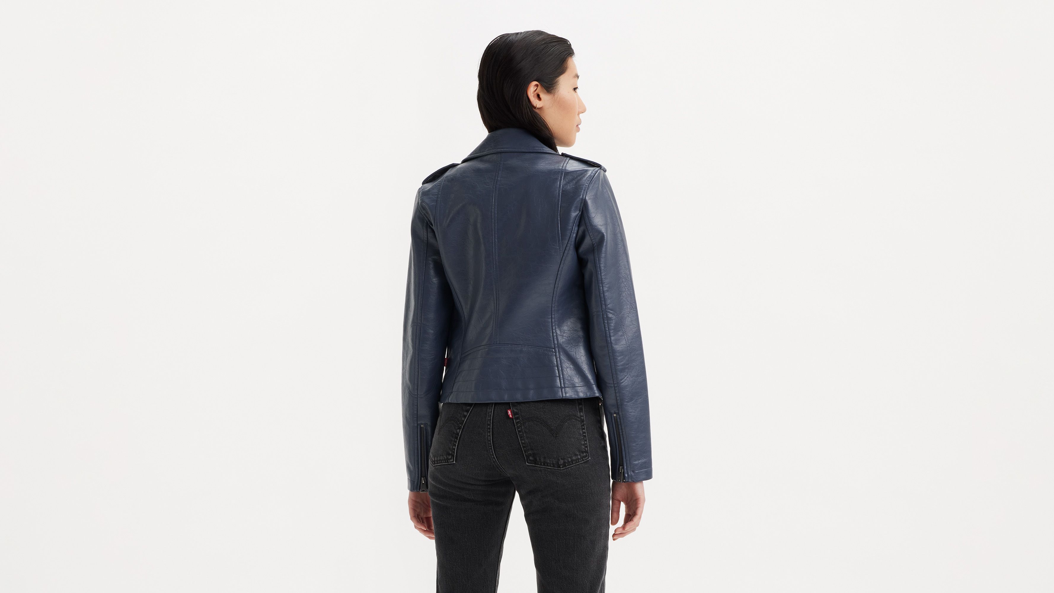 Faux Leather Moto Jacket sold by Levi's product image thumbnail 2
