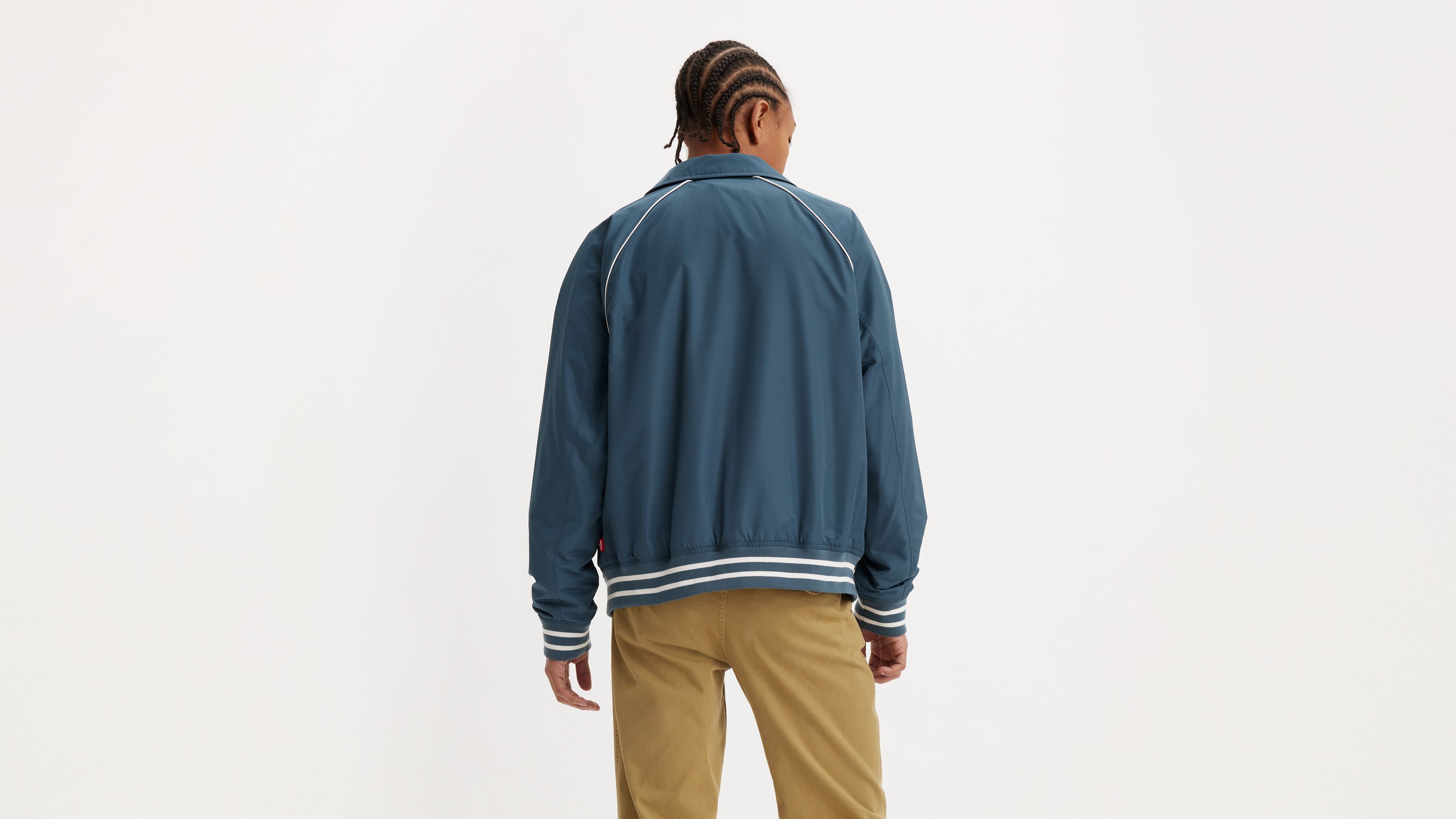 Laydown Collar Raglan Varsity Jacket sold by Levi's product image thumbnail 2