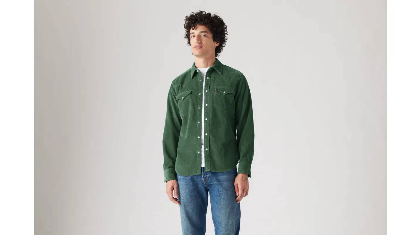 Classic Standard Fit Western Shirt sold by Levi's