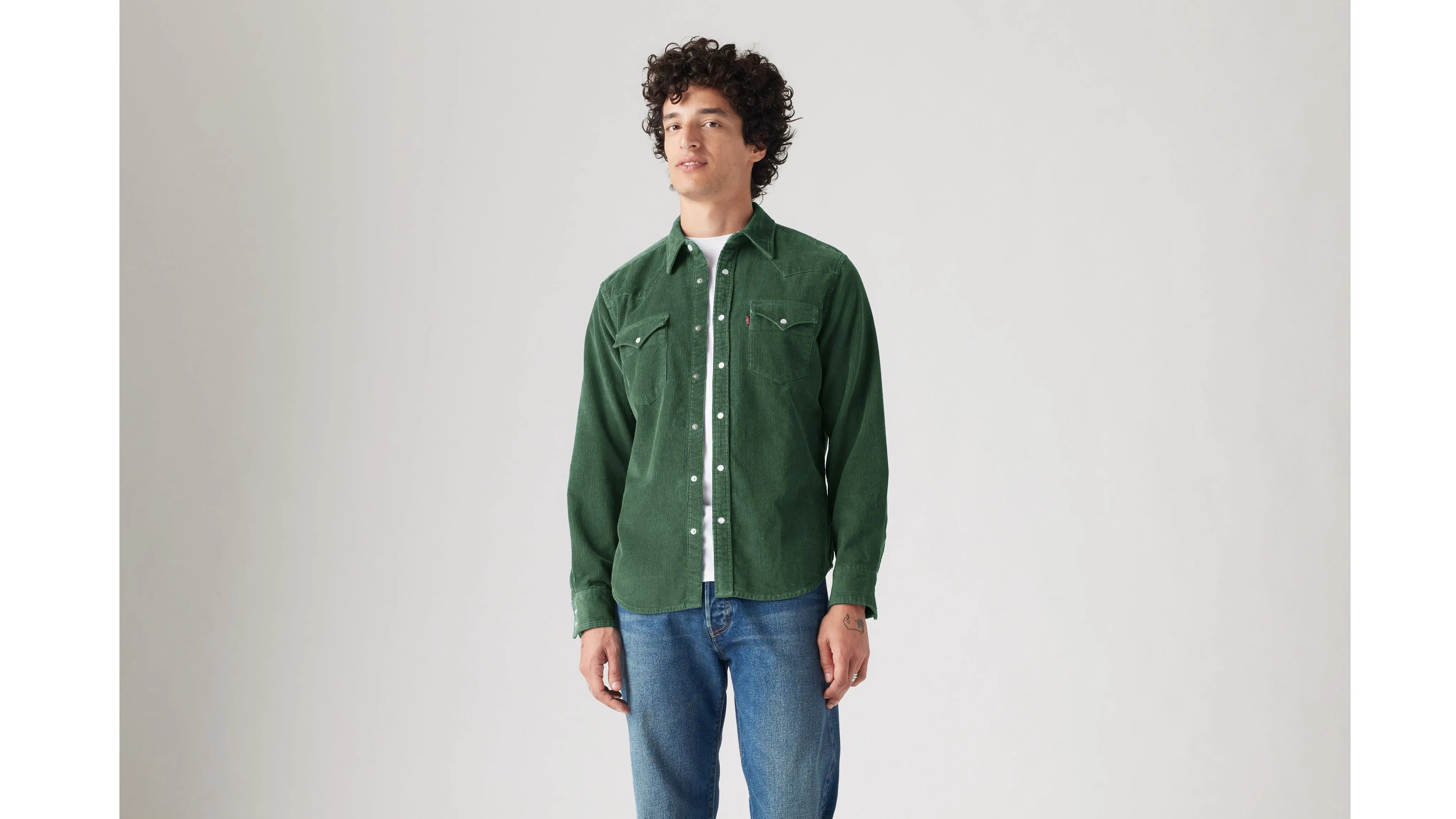 Classic Standard Fit Western Shirt sold by Levi's