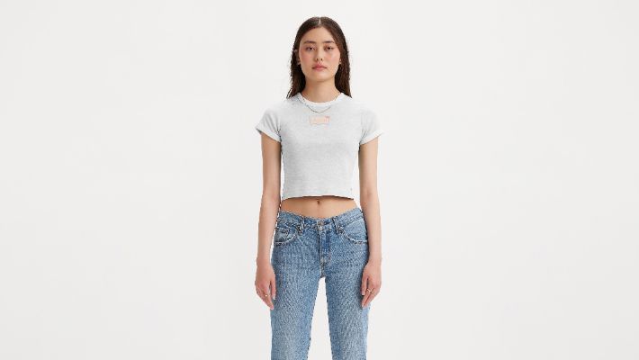 Graphic Ringer Mini T-Shirt sold by Levi's