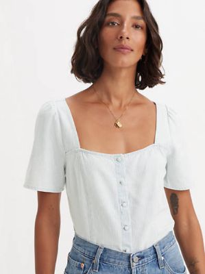 Pascale Short Sleeve Blouse sold by Levi's