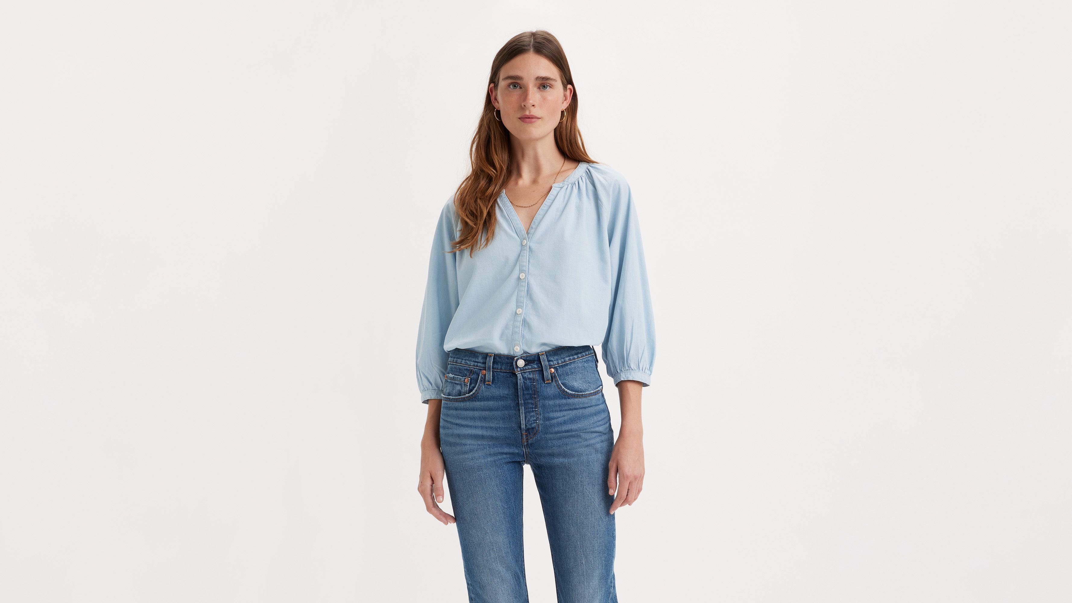 Mirabelle Long Sleeve Blouse sold by Levi's