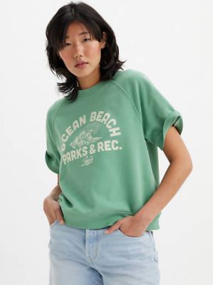 Graphic Marina Short Sleeve Sweatshirt made by Levi's
