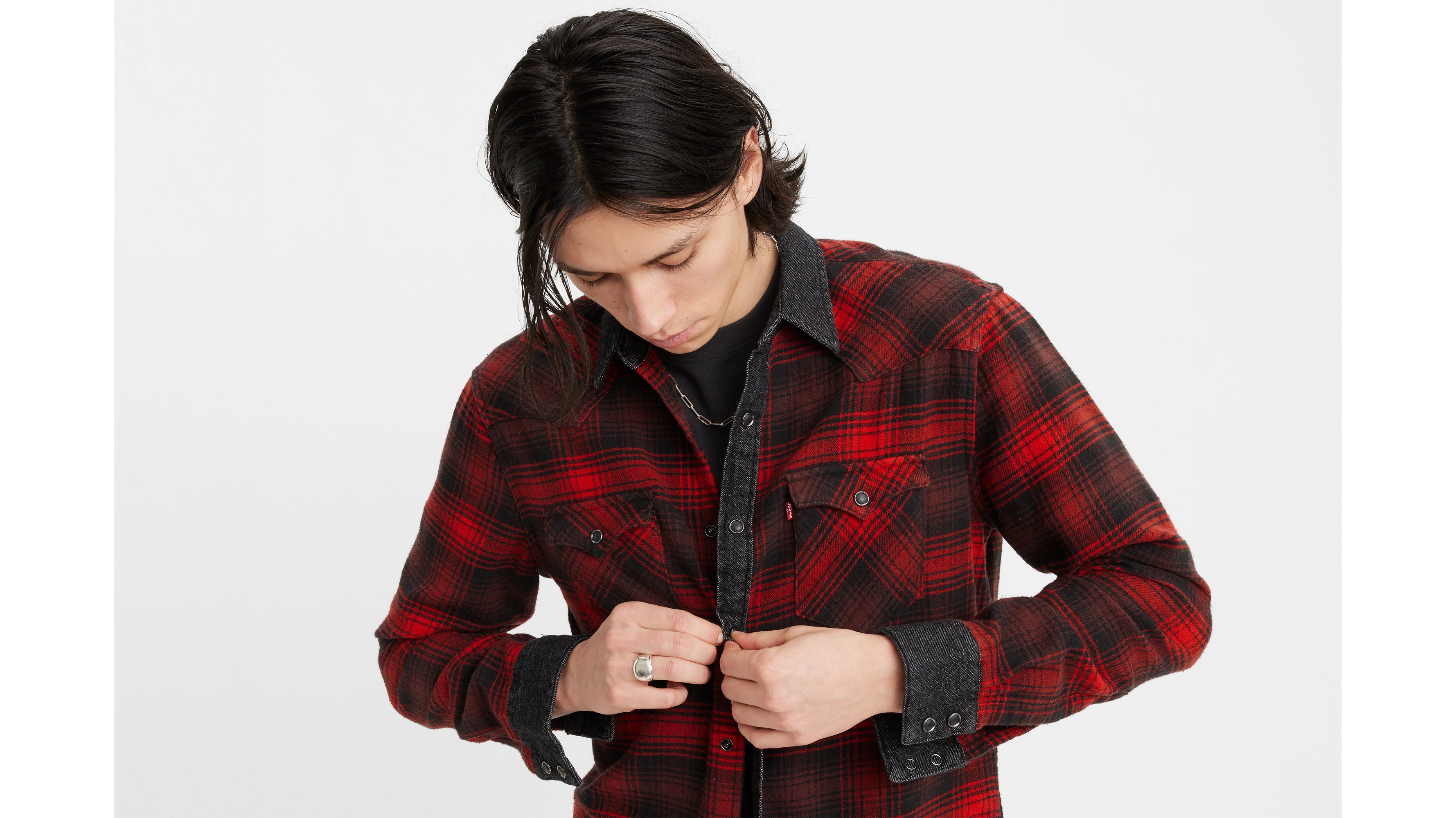 Barstow Western Denim Shirt sold by Levi's product image thumbnail 3