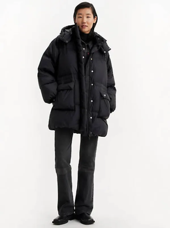 Western Midi Bubble Puffer Jacket sold by Levi's