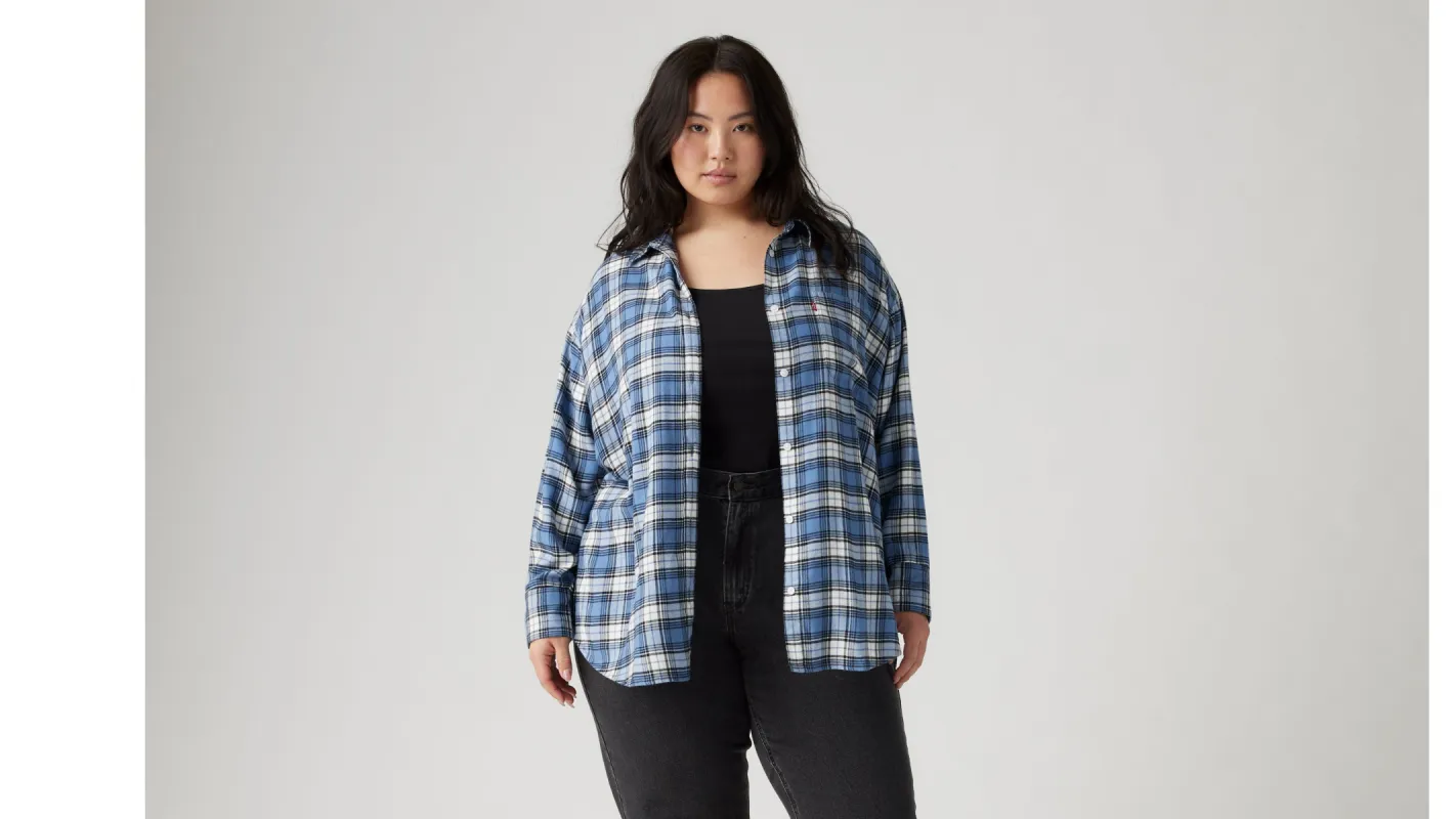 Henri Flannel Shirt (Plus Size) sold by Levi's