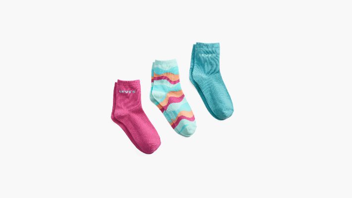 Coastal Wave Short Socks sold by Levi's
