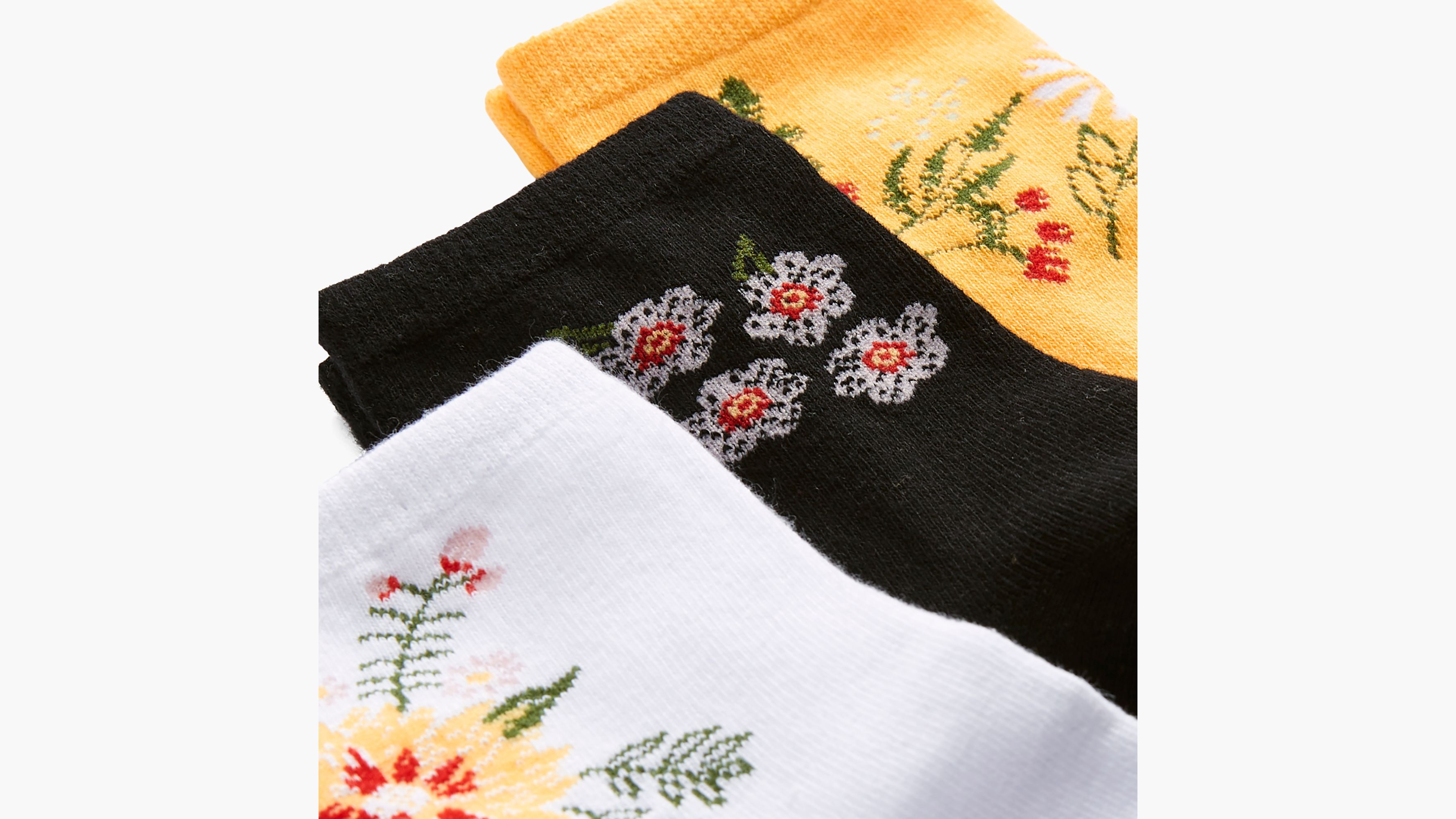 Flower Field Short Socks sold by Levi's product image thumbnail 2