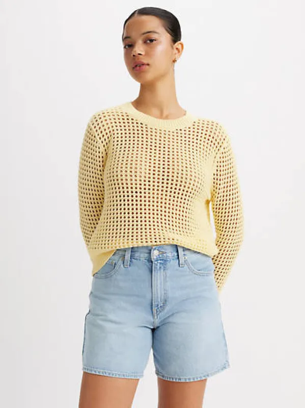 Superbloom Crochet Long Sleeve Top sold by Levi's