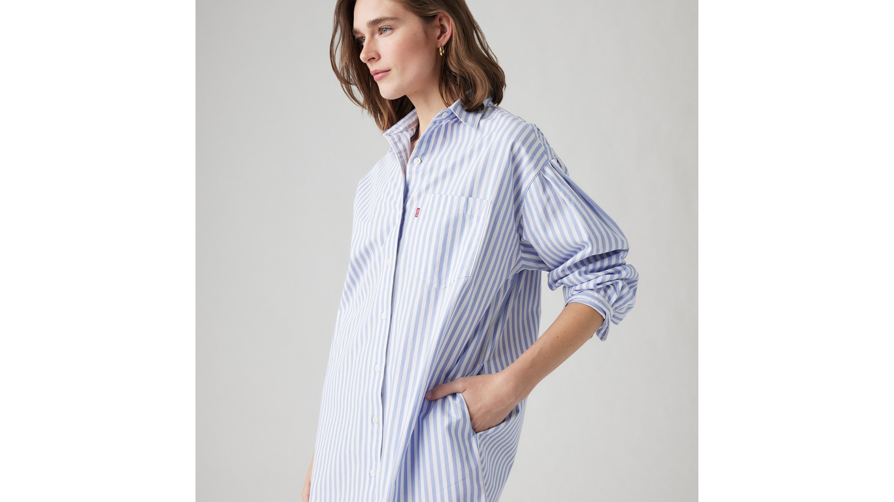 Nola Shirt Dress sold by Levi's product image thumbnail 4