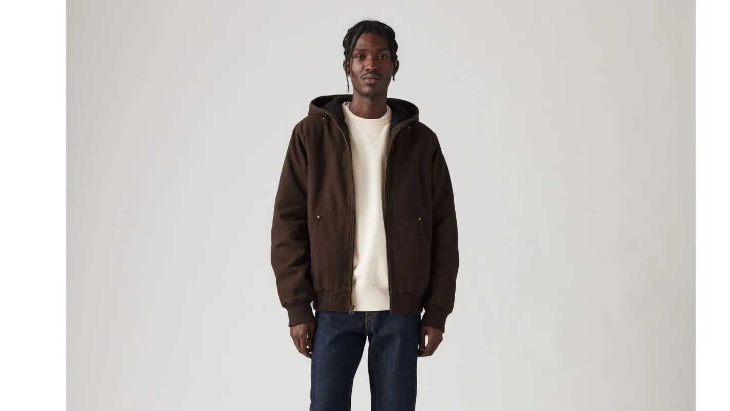Sherpa Lined Hooded Jacket sold by Levi's