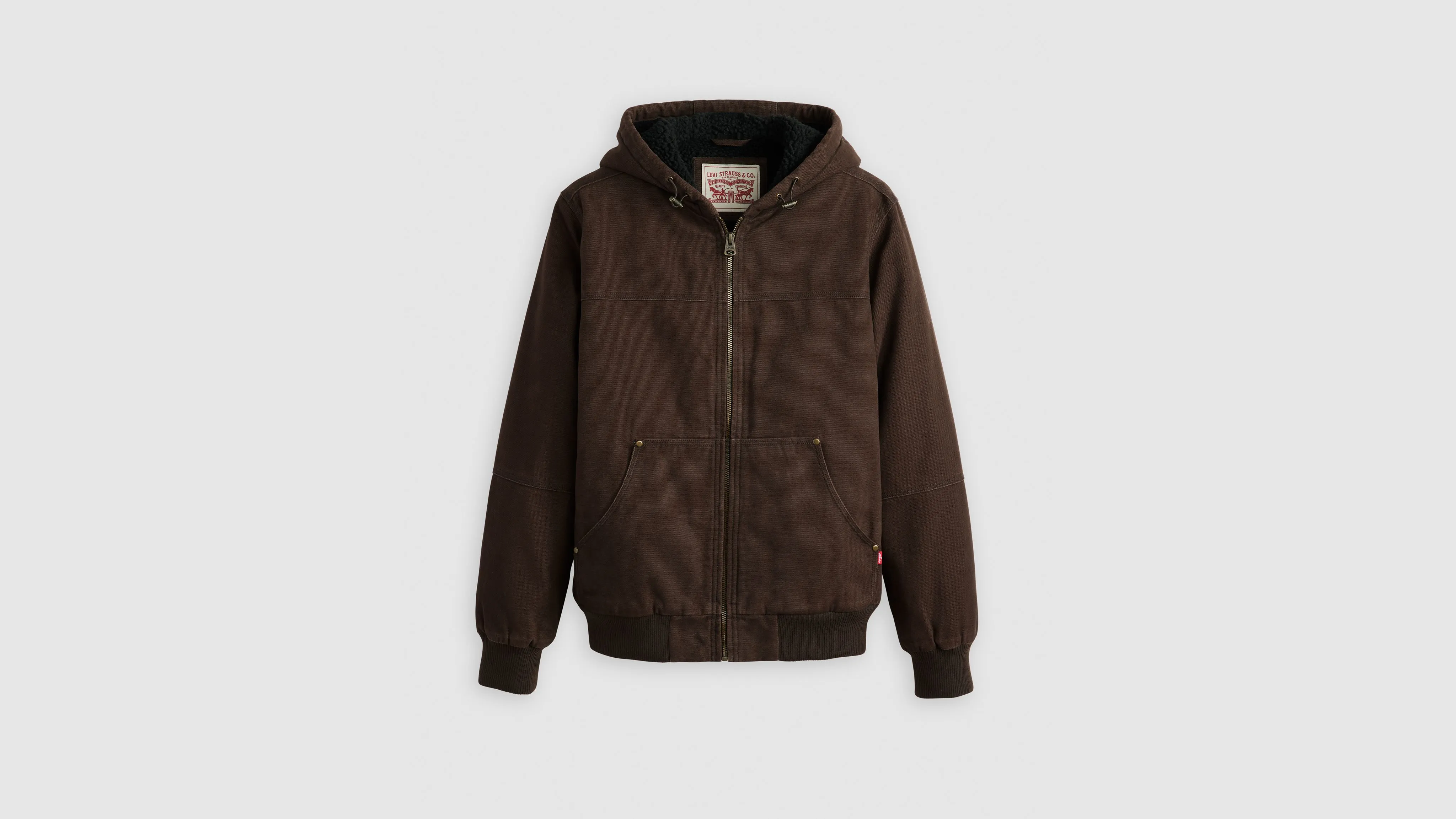 Sherpa Lined Hooded Jacket sold by Levi's product image thumbnail 3