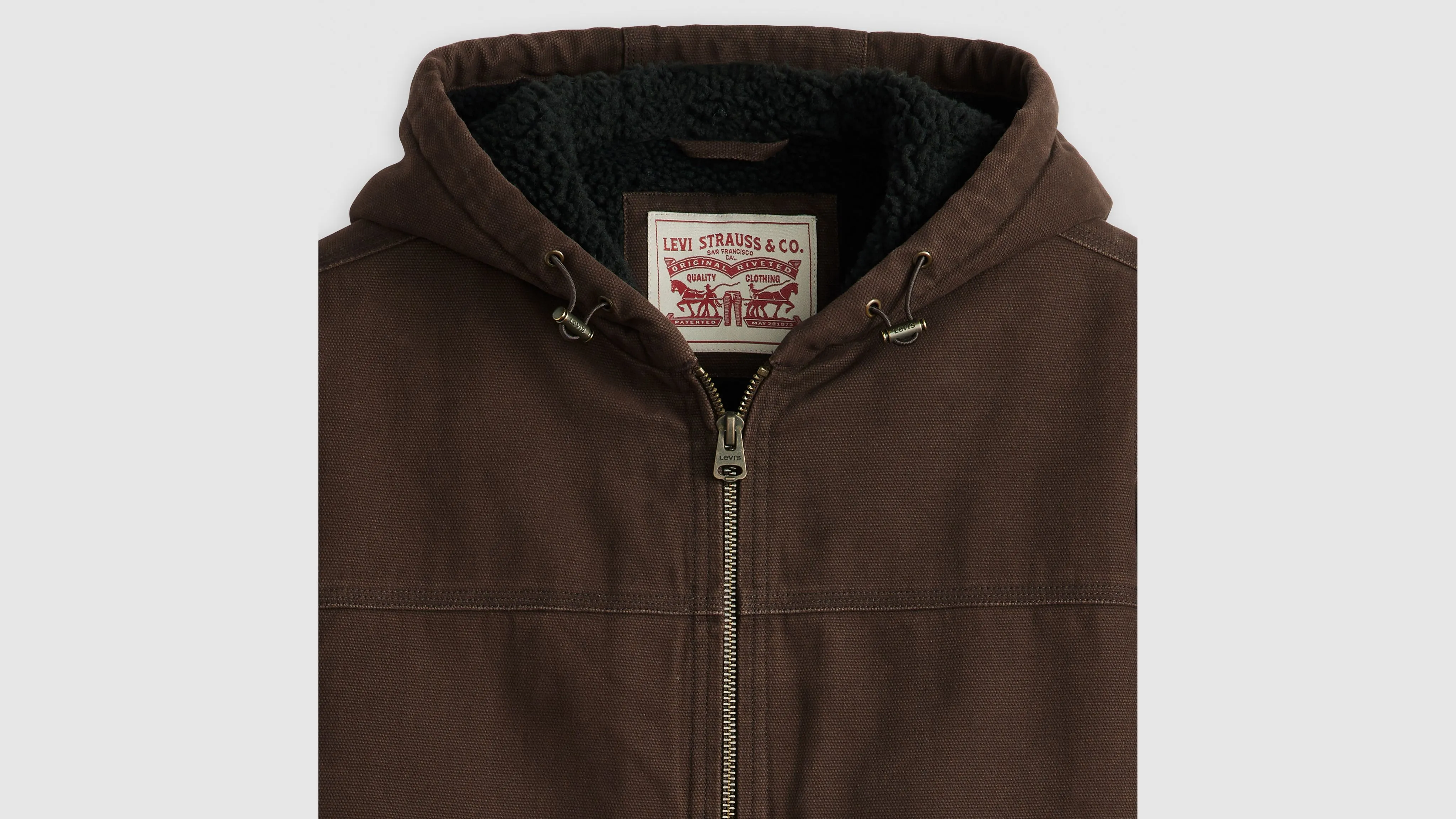Sherpa Lined Hooded Jacket sold by Levi's product image thumbnail 4