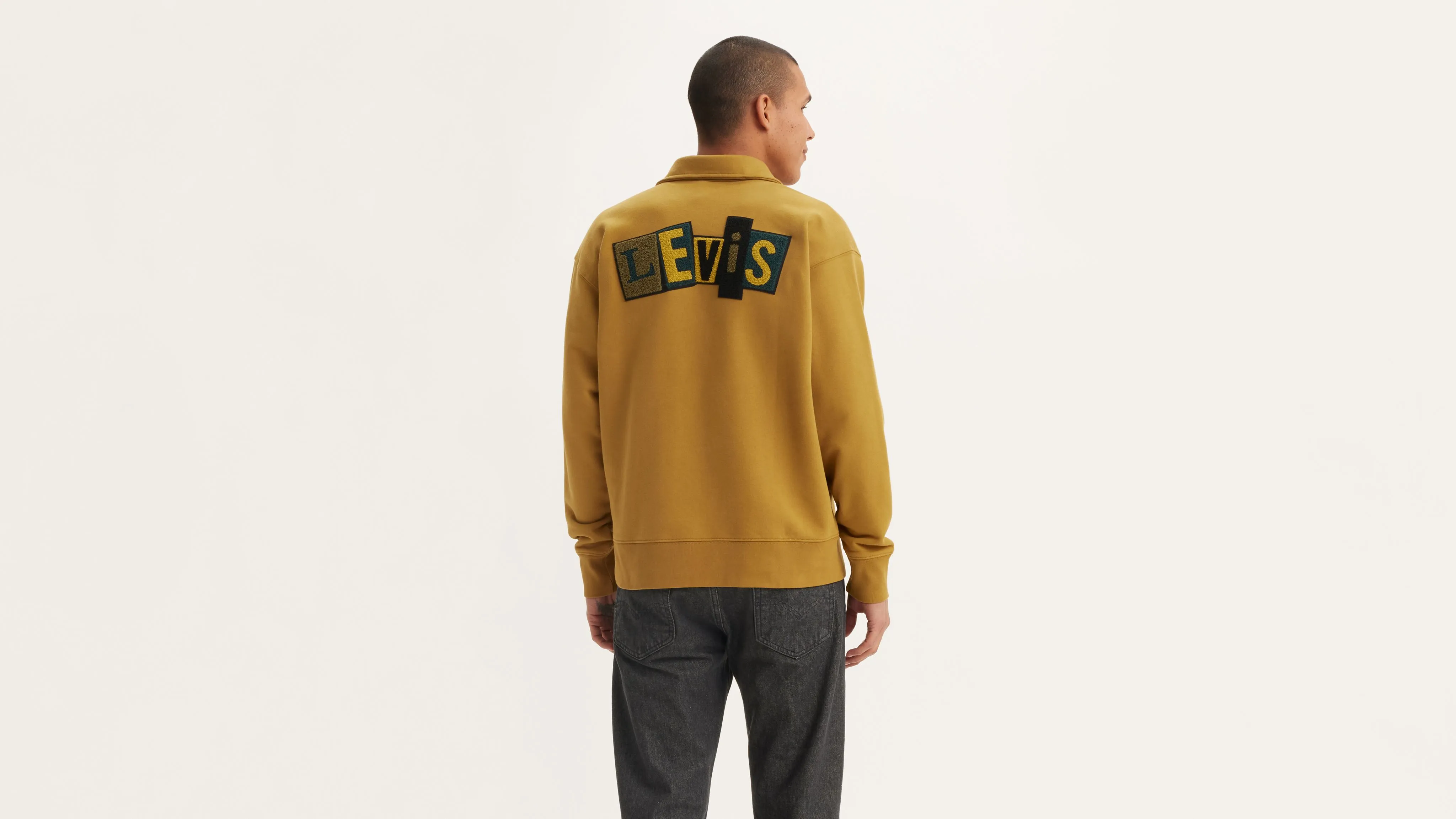 Levi’s® Skateboarding Men’s Quarter-Zip Sweatshirt sold by Levi's product image thumbnail 3