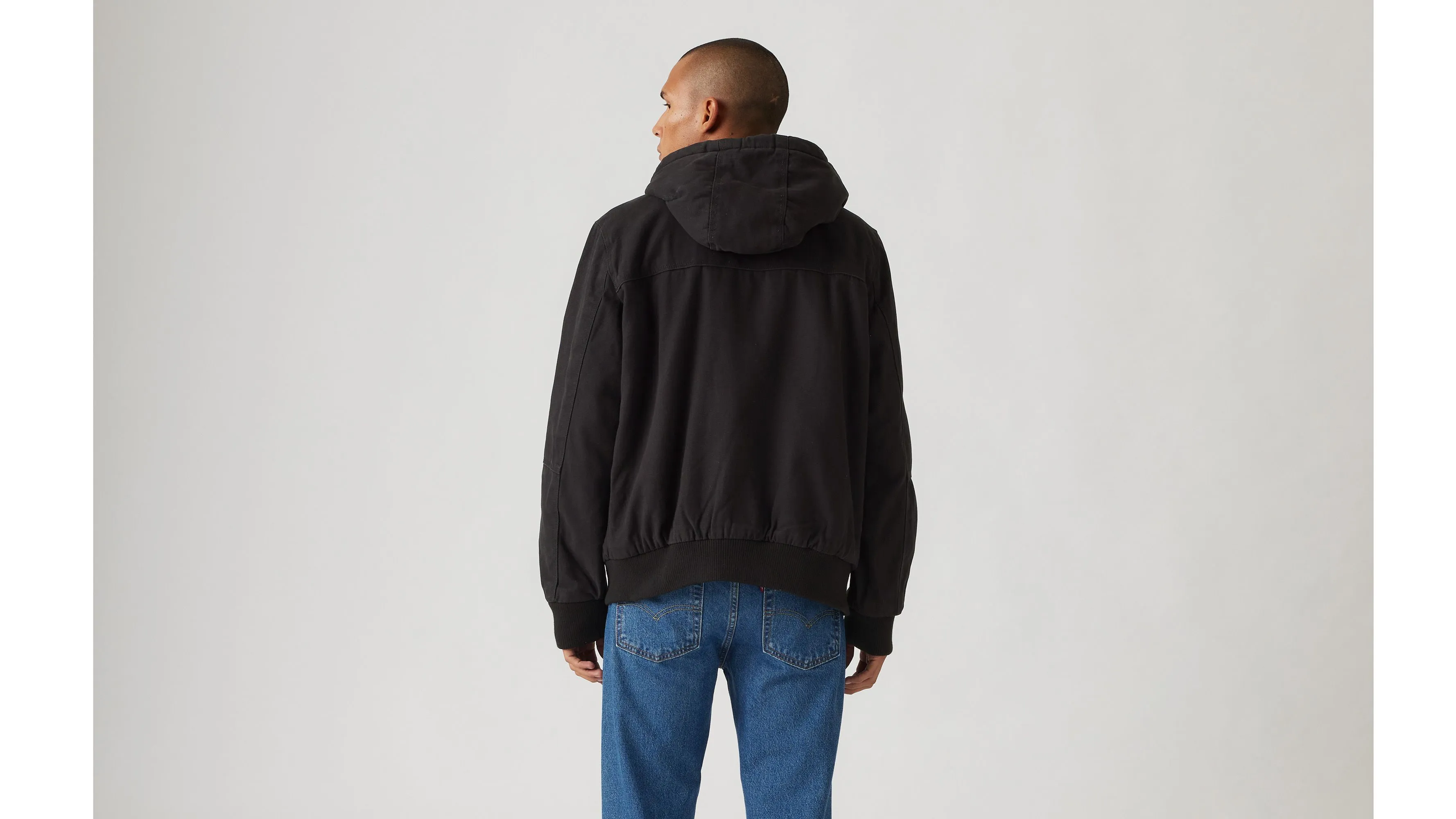 Sherpa Lined Hooded Jacket sold by Levi's product image thumbnail 3