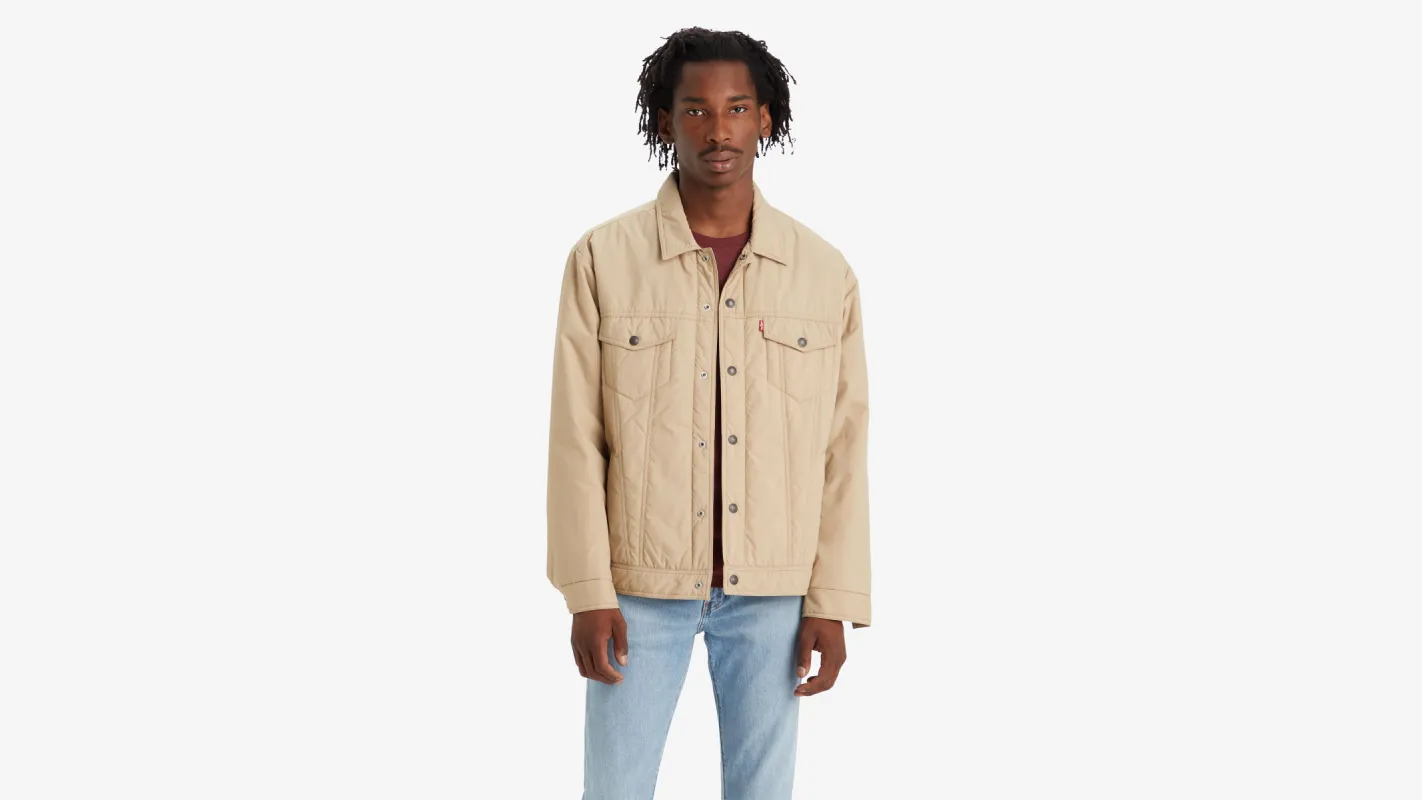 Relaxed Fit Padded Trucker Jacket sold by Levi's