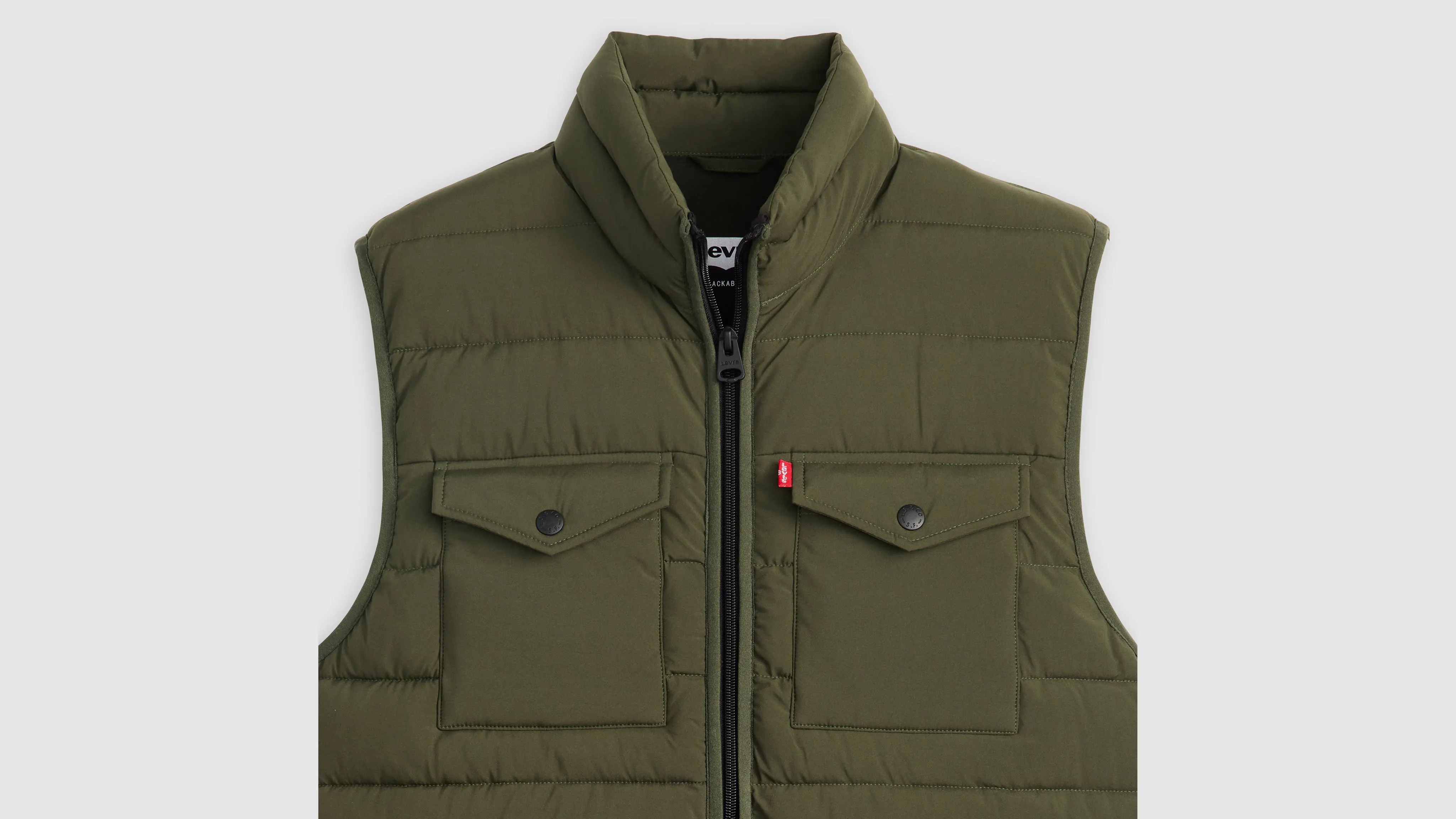 2 Chest Pocket Lightweight Quilted Vest sold by Levi's product image thumbnail 4