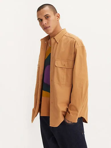 Levi’s® Skateboarding Men’s Woven Long-Sleeve Shirt sold by Levi's