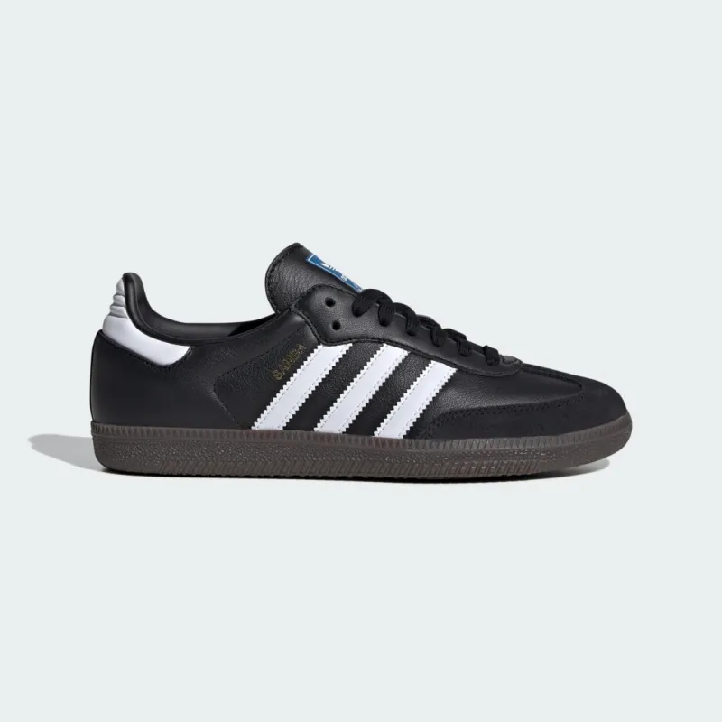 adidas Samba OG Shoes Core Black M 9.5 / W 10.5 - Women Lifestyle Athletic & Sneakers