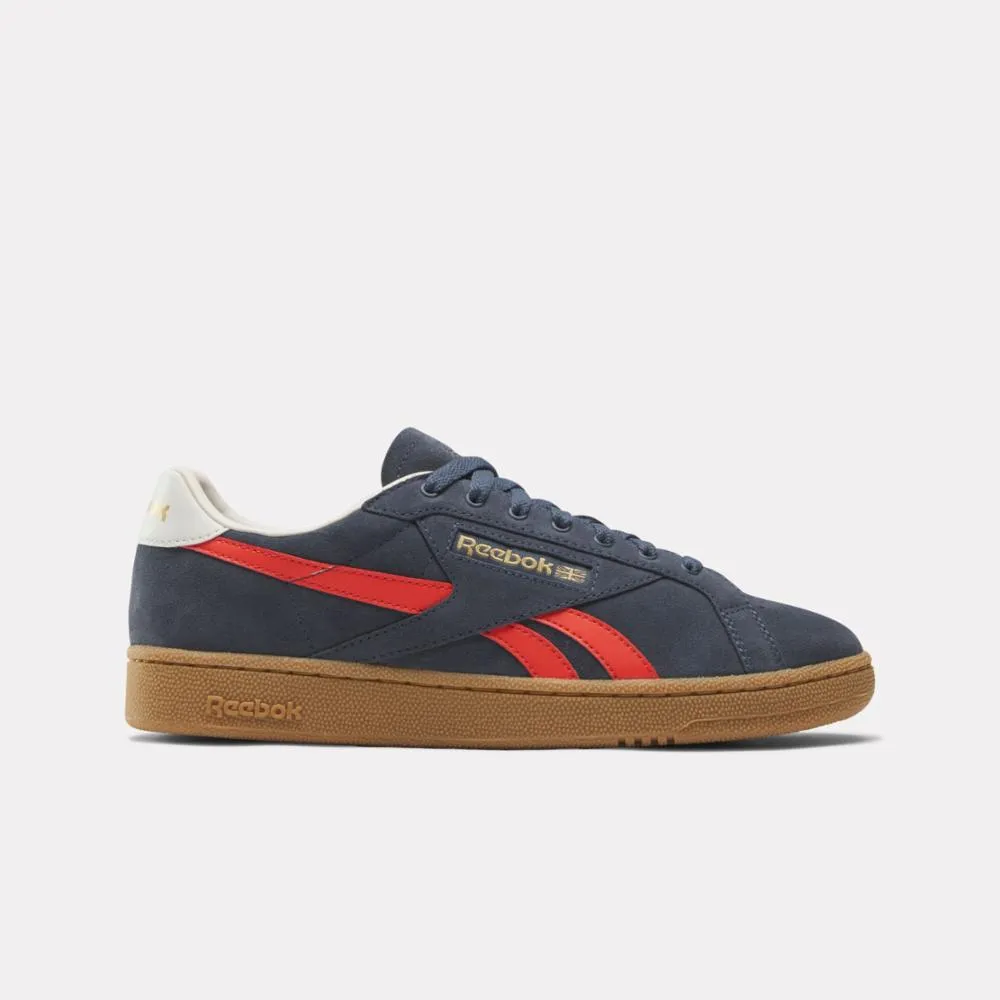 Reebok Footwear Men Club C Grounds UK Shoes EACOBL/DYNRED/CHALK sold by Reebok