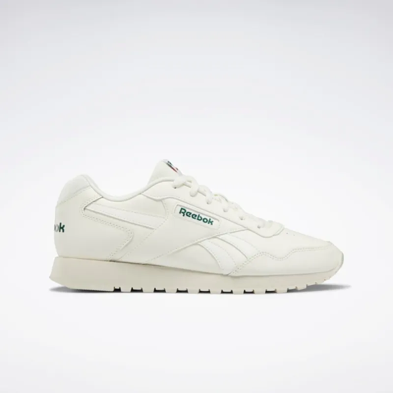 Reebok Footwear Men Reebok Glide CHALK/DRKGRN/FLASRD sold by Reebok
