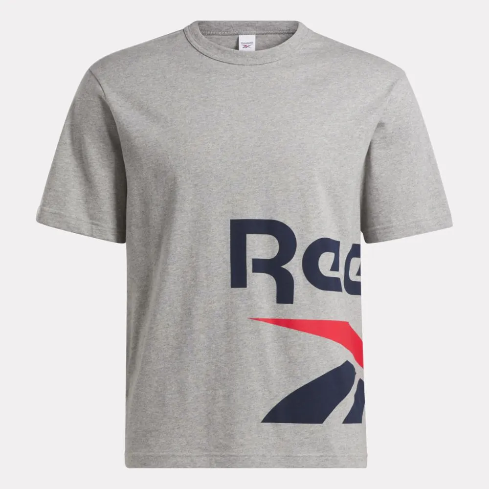 Reebok Apparel Men Graphic Series Side Vector T-Shirt MGREYH sold by Reebok product image thumbnail 4