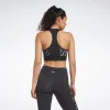 Reebok Apparel Women Running Printed Sports Bra Black sold by Reebok