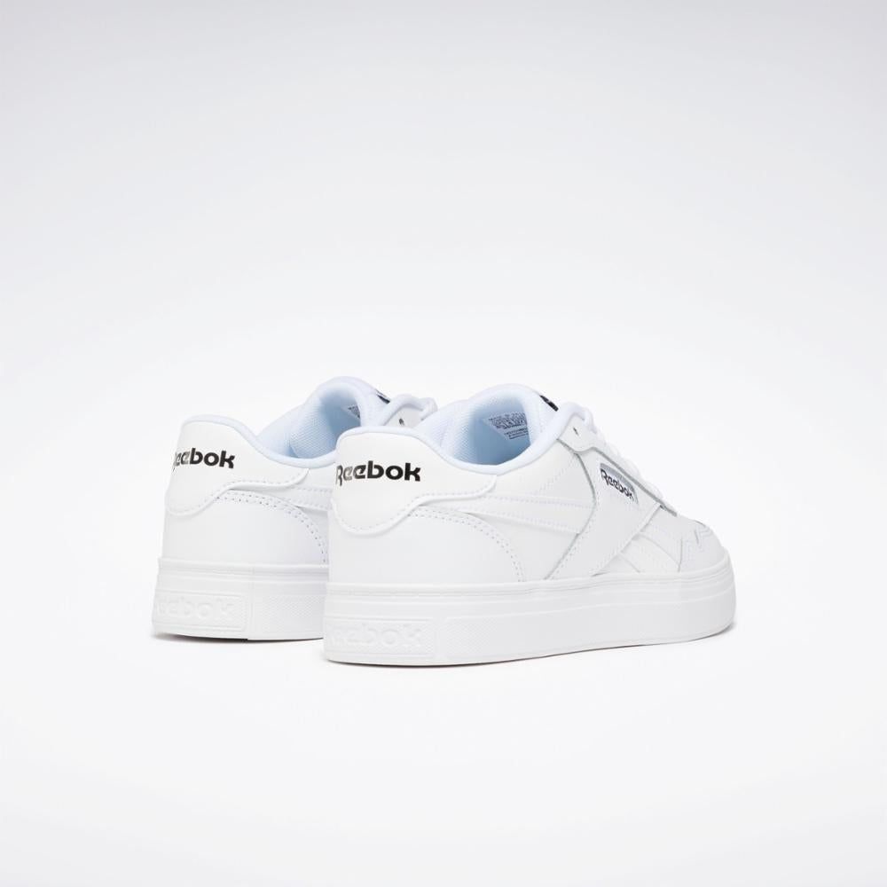 Reebok Footwear Women Reebok Court Advance Bold Shoes FTWR WHT/FTWR WHT/CORE BLK sold by Reebok product image thumbnail 4